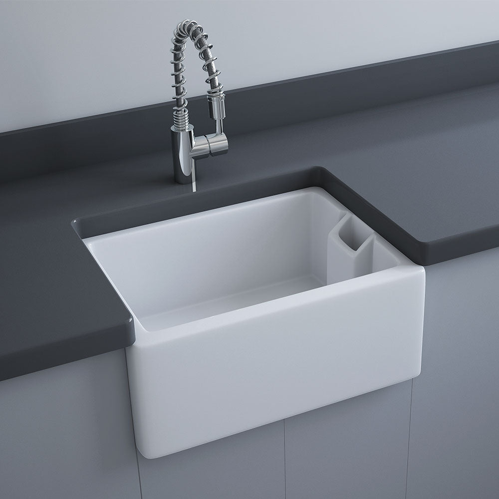 RAK Jeneifer Single Butler Sink, Small