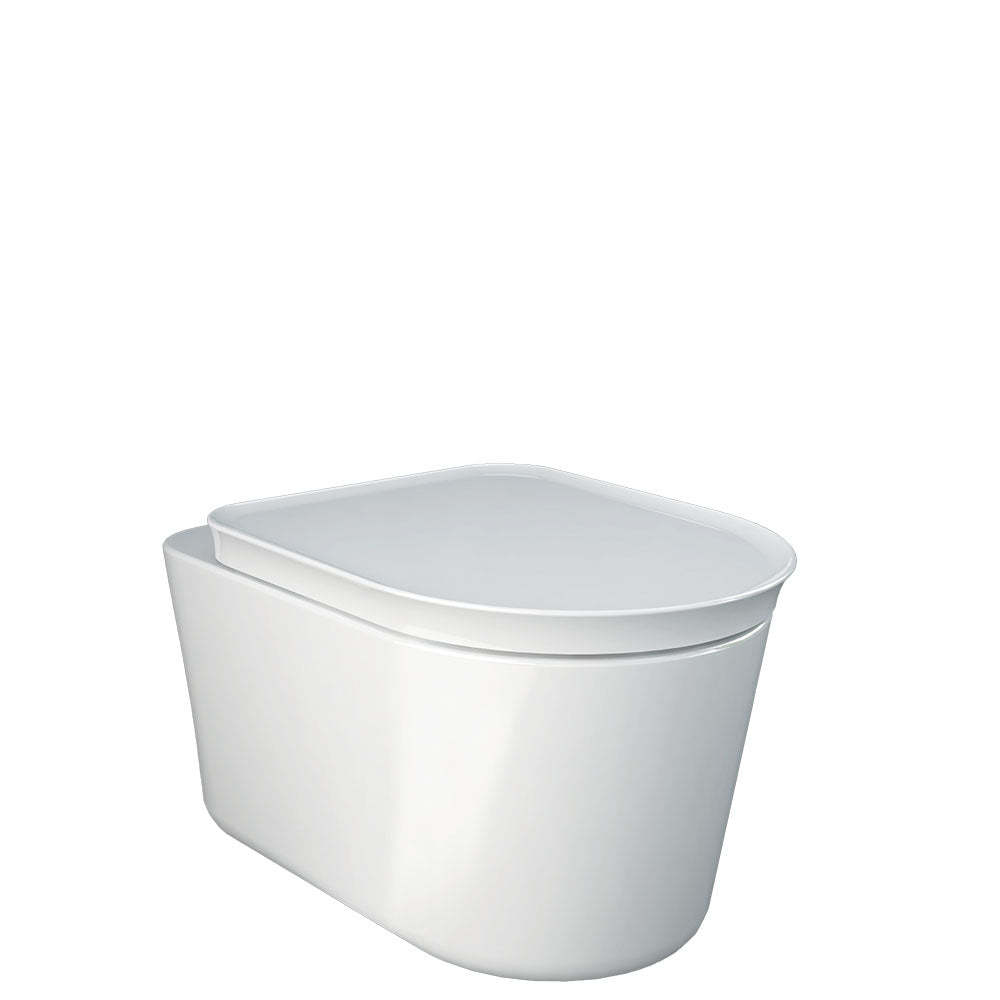 Fienza RAK Valet Wall-Hung Toilet, Alpine Gloss White