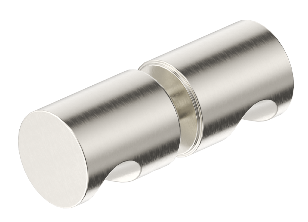 Bella Vista Shower Screen Handle - Round - Brushed Nickel