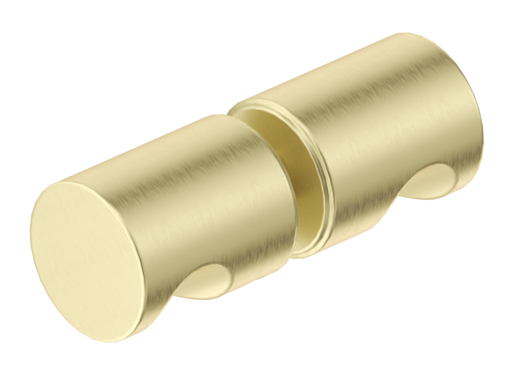 Bella Vista Shower Screen Handle - Round - French Gold