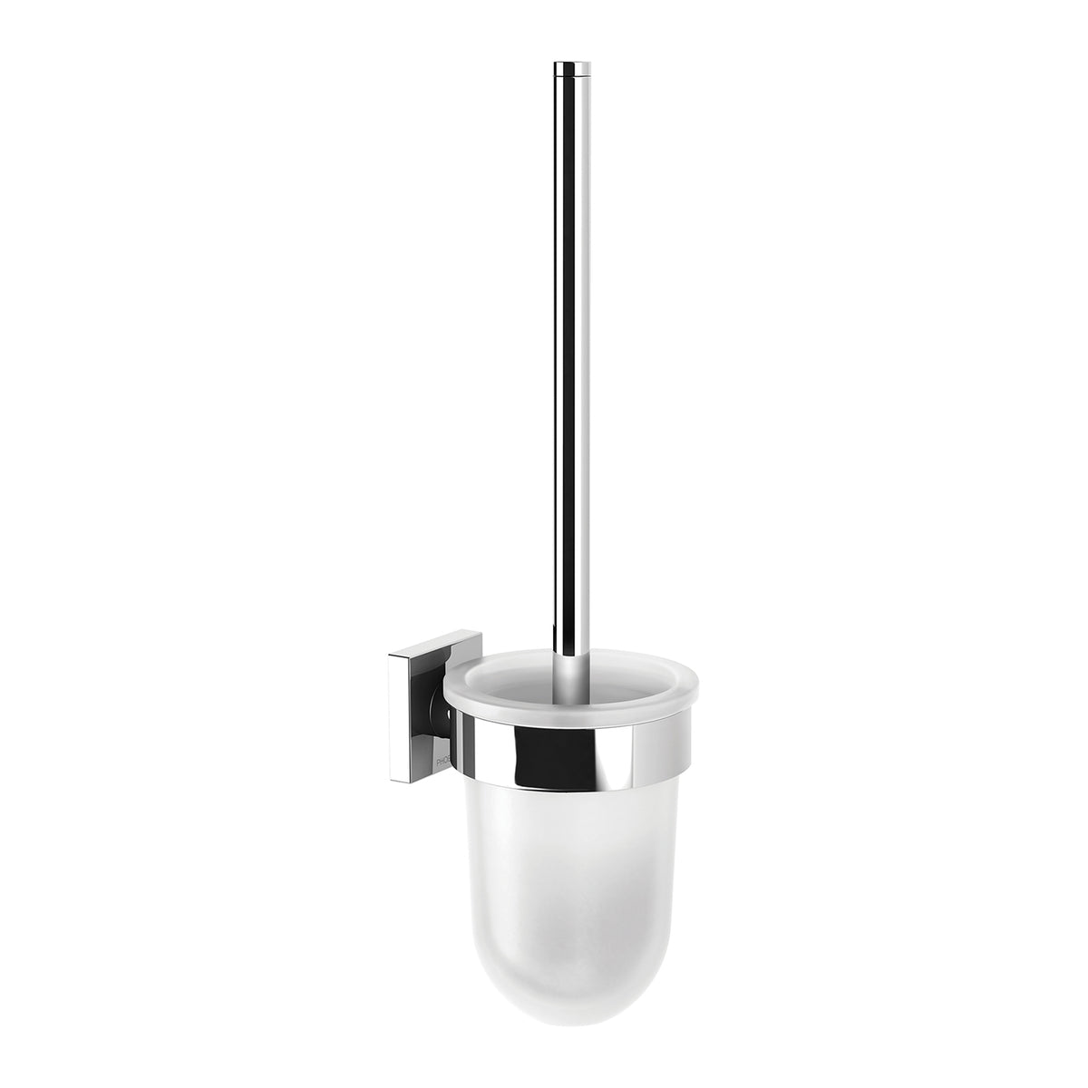 Phoenix Radii Toilet Brush &amp; Holder Square