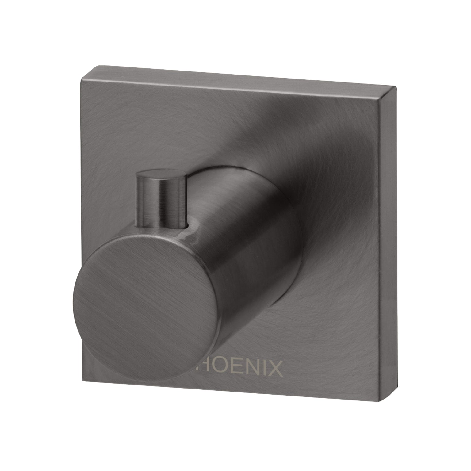 Phoenix Radii Robe Hook Square Plate