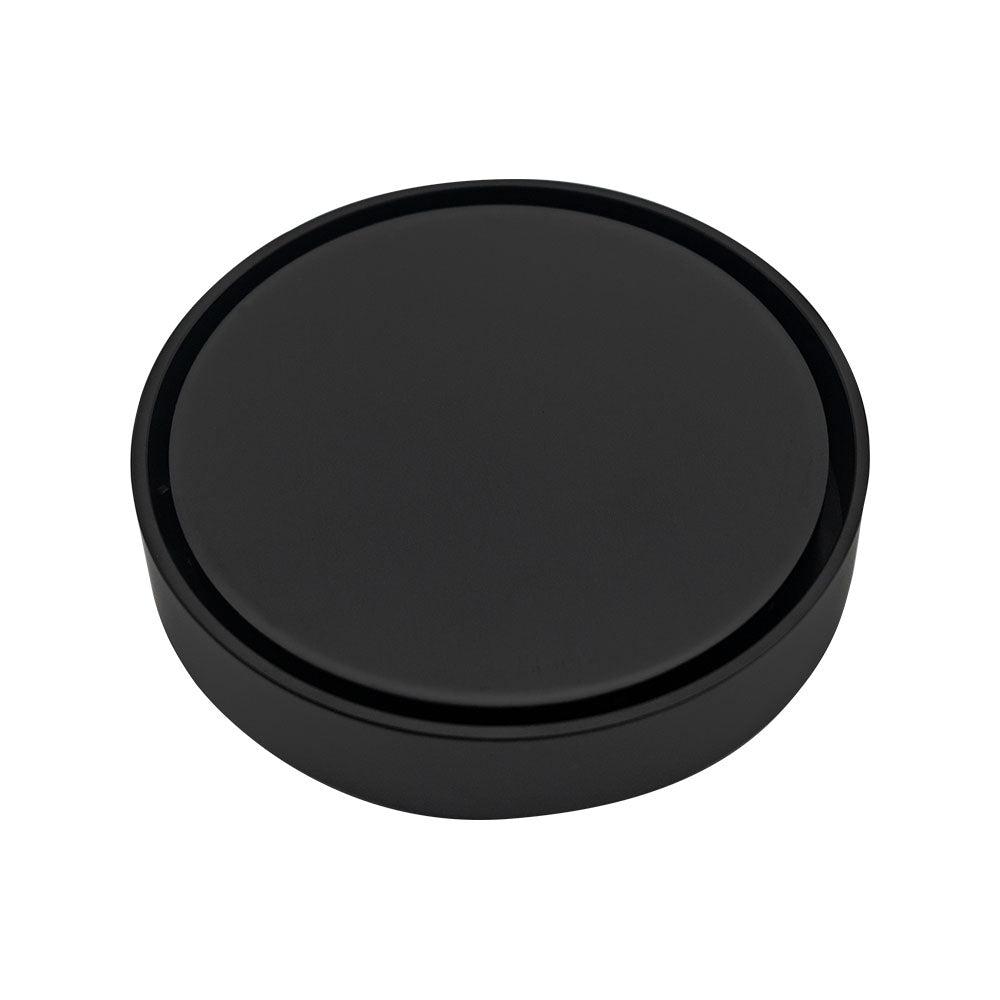 Round 2-in-1 Tile Bed Floor Waste, 88mm Outlet, Matte Black