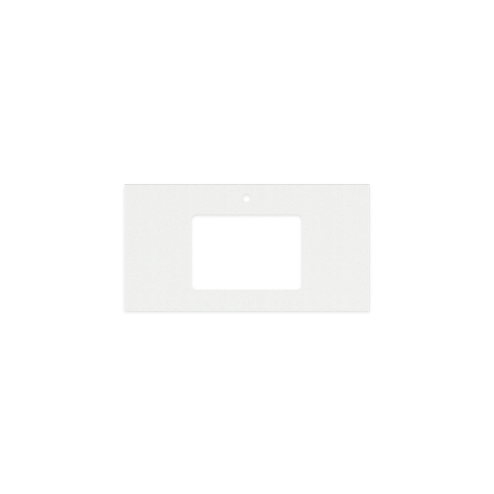 Fienza - Silica Free Stone Top, Rectangular Full Depth - Single Undermount