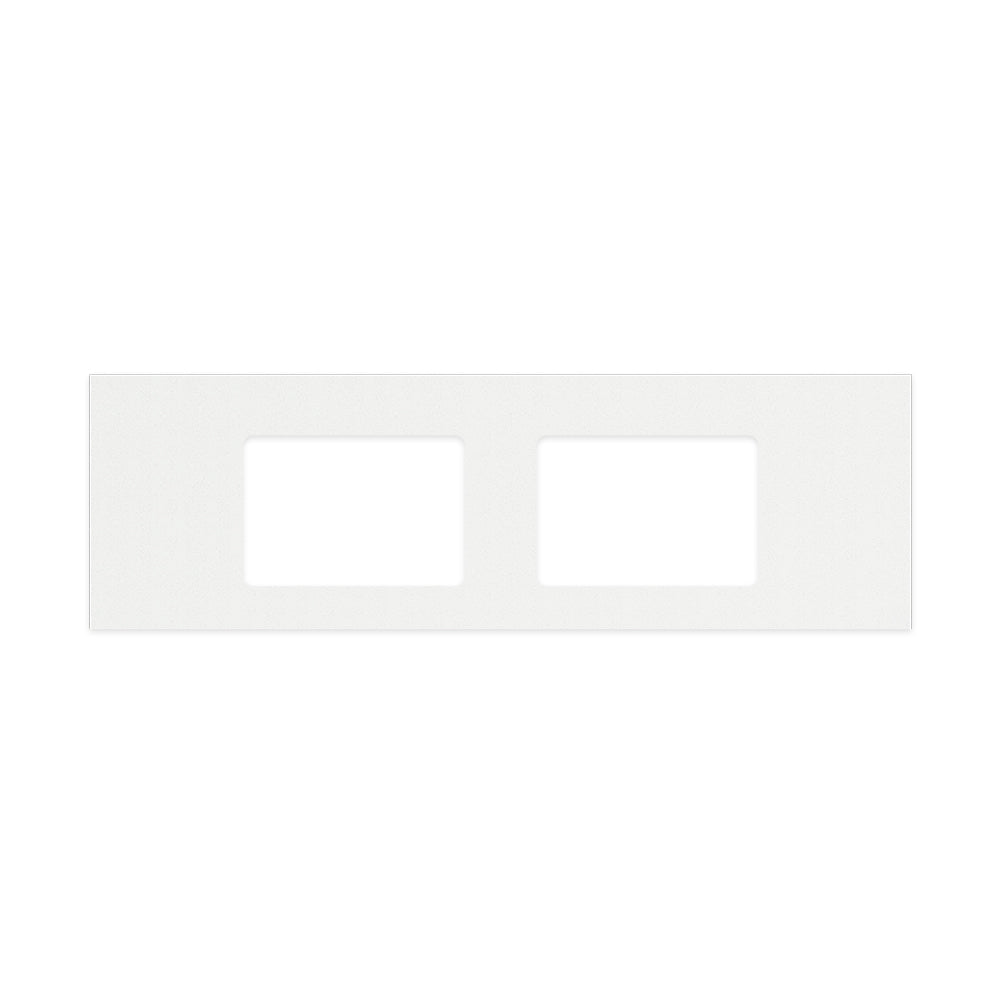 Fienza - Silica Free Stone Top, Rectangular Full Depth - Double Undermount