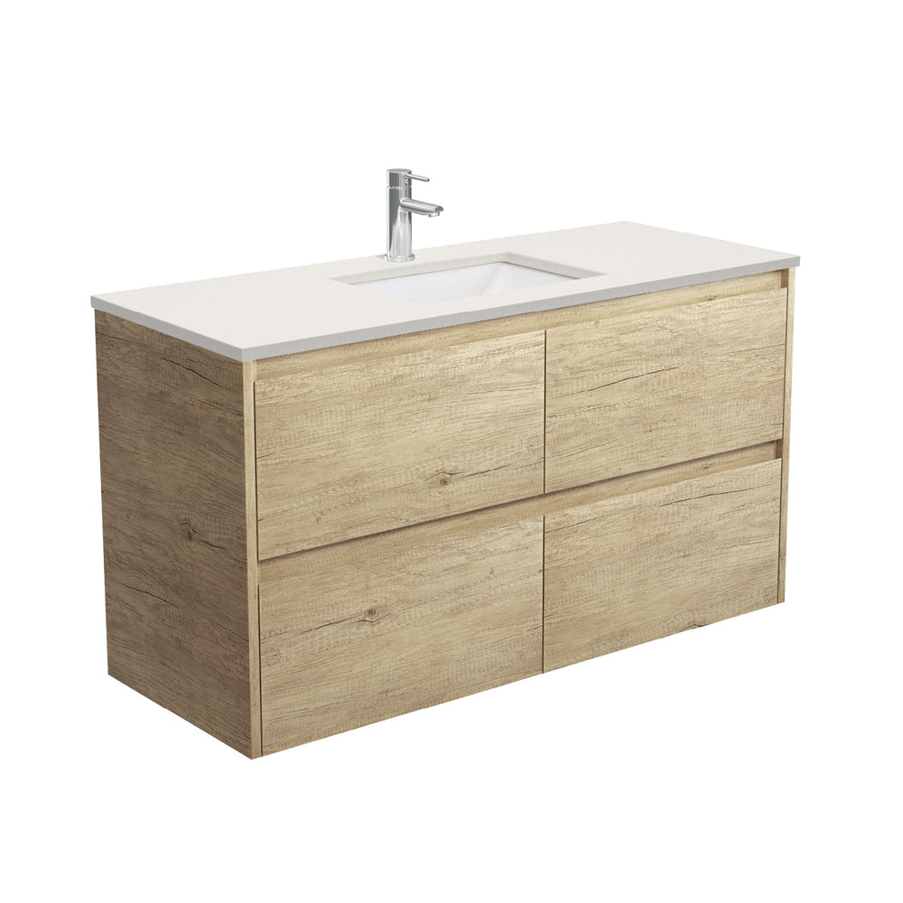 Fienza Sarah Amato Scandi Oak Wall-Hung Vanity 750 / 900 / 1200 MM