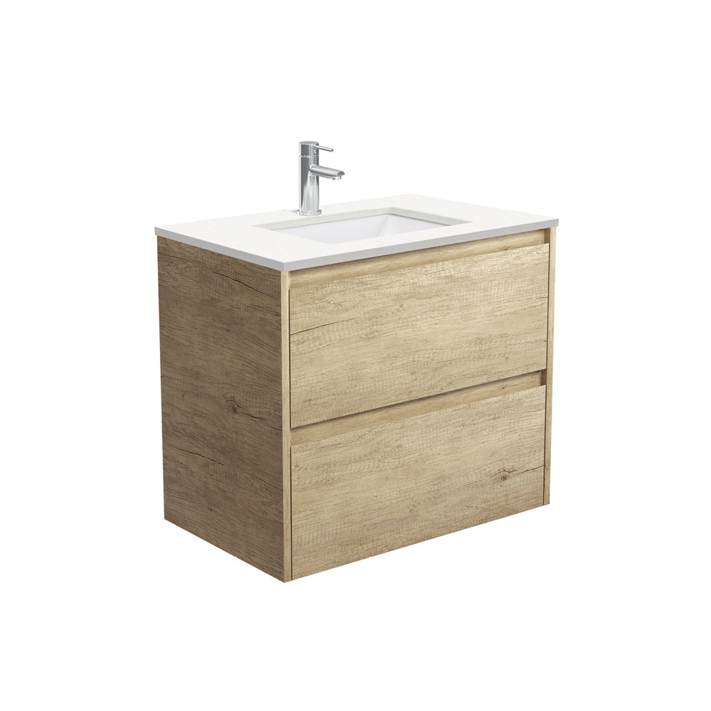 Fienza Sarah Amato Scandi Oak Wall-Hung Vanity 750 / 900 / 1200 MM