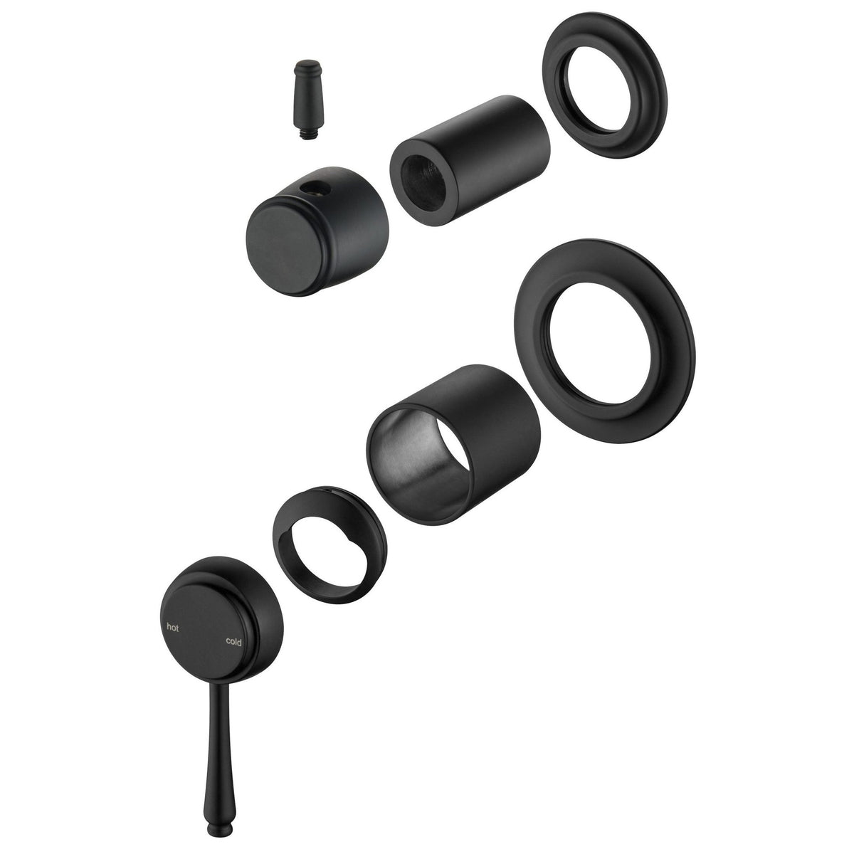 Bella Vista Mica Heritage Shower Mixer Diverter - TRIM KIT ONLY
