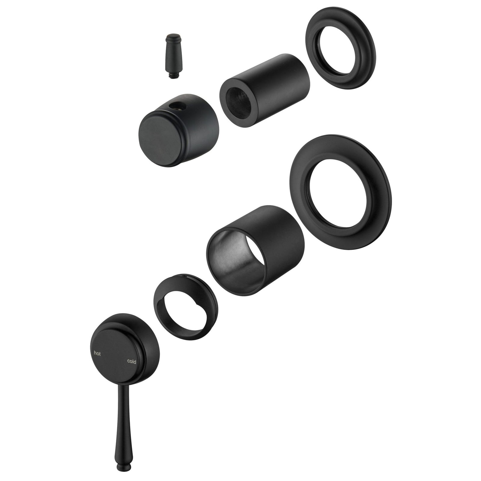 Bella Vista Mica Heritage Shower Mixer Diverter - TRIM KIT ONLY