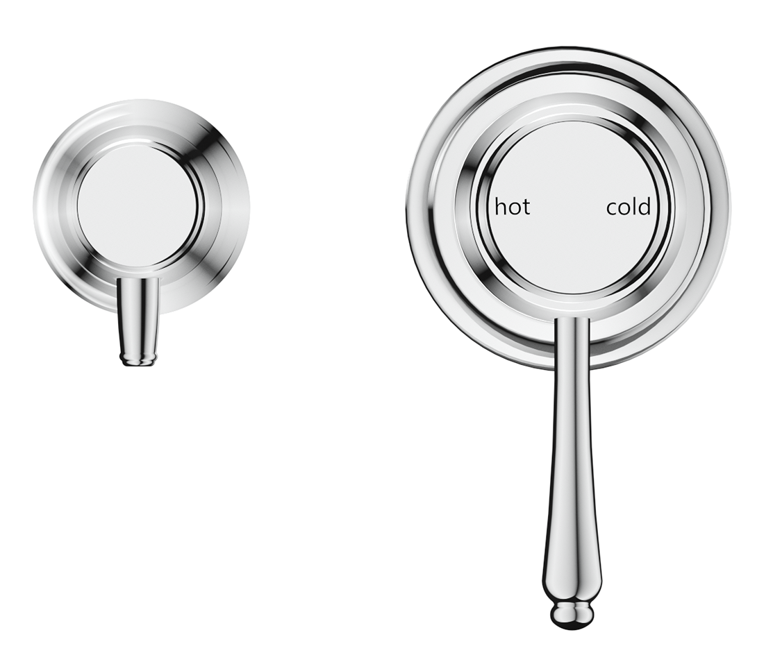 Bella Vista Mica Heritage Shower Mixer Diverter - Sideways - Trim Kit Only