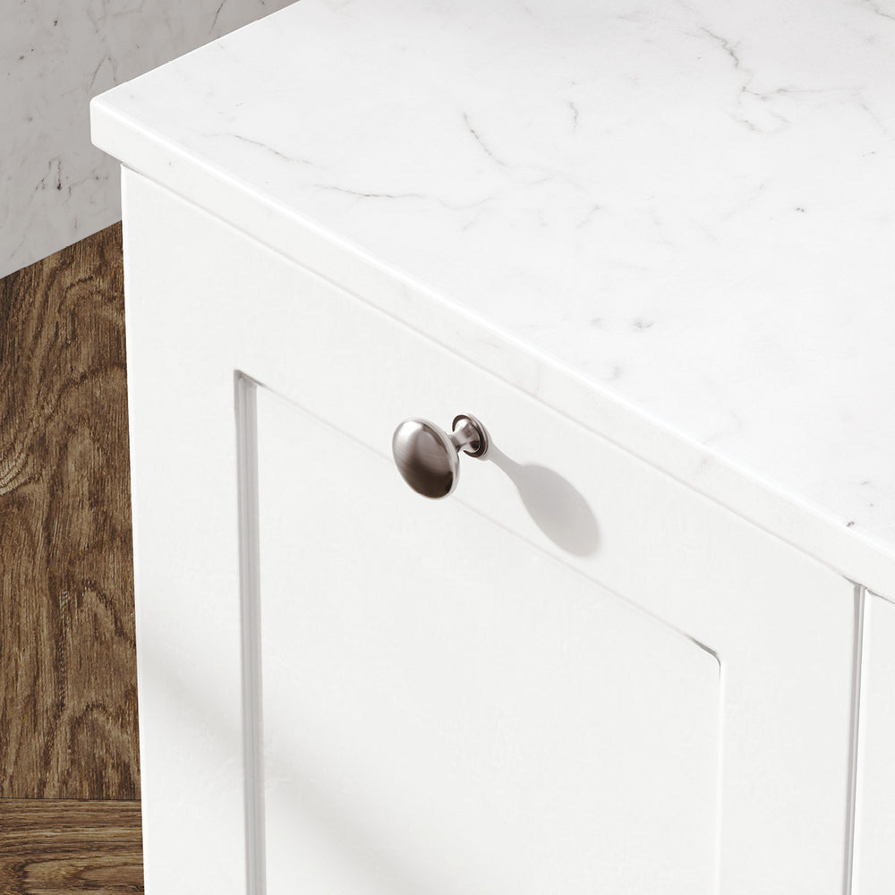 Sarah Bianco Marble Undermount 900 Mila Wall-Hung Vanity, Left Drawers