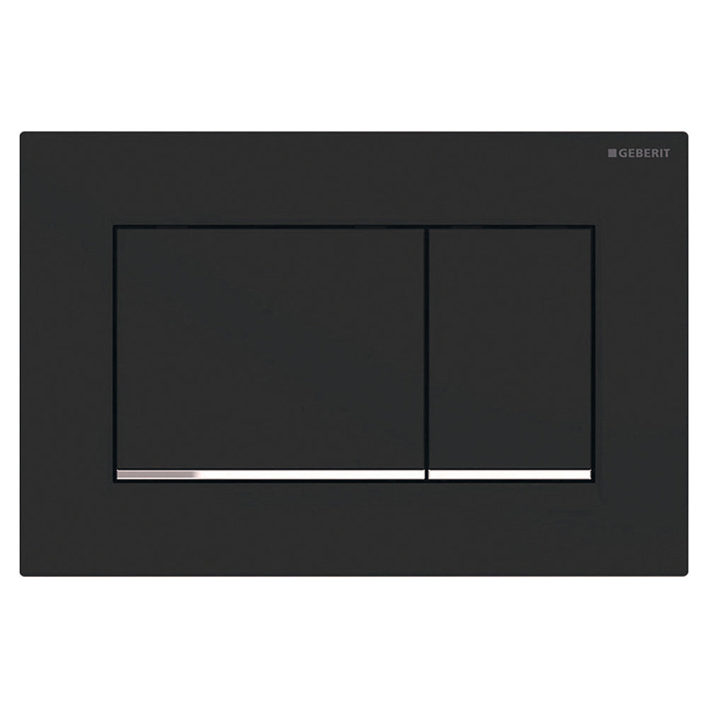 Geberit Sigma 30 Rectangular Button Flush Plate, Chrome