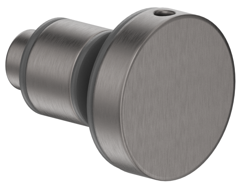 Bella Vista Shower Screen Sliding Rail-to-Glass Bracket - Gun Metal