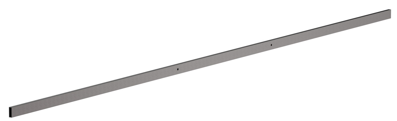 Bella Vista Shower Screen Sliding Rail - 2000/2500mm - Gun Metal