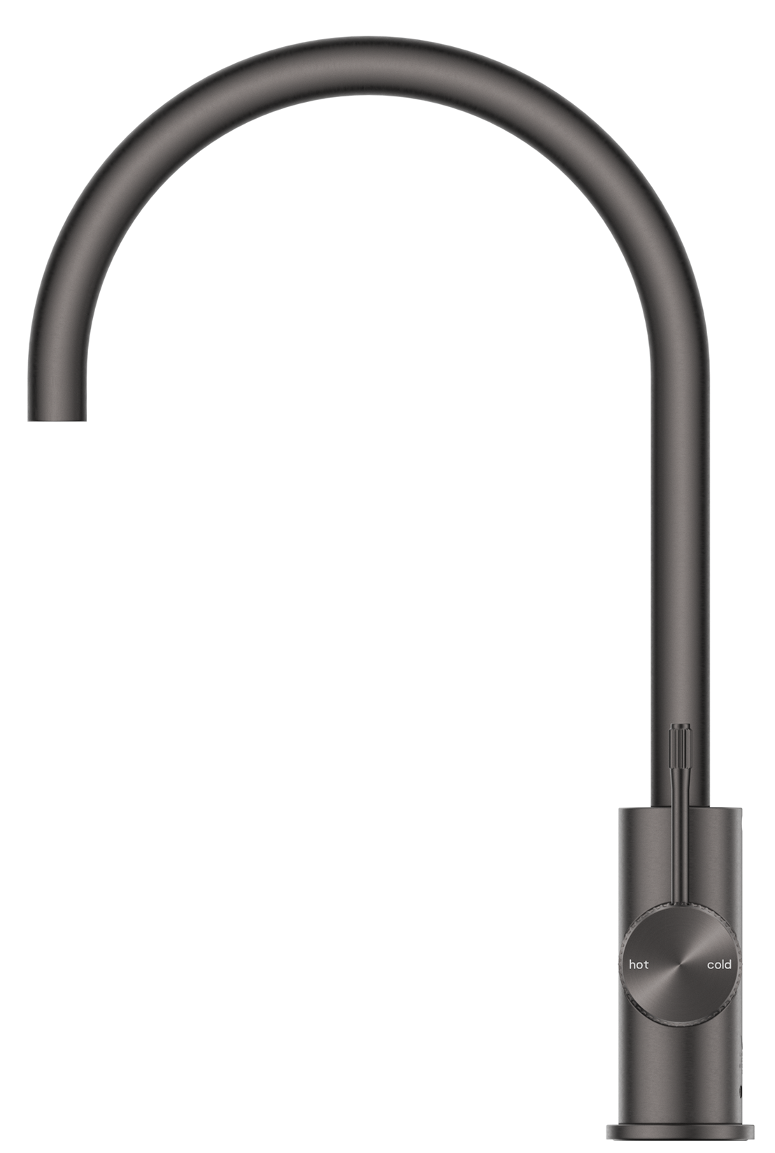 Bella Vista Mica Fluted Gooseneck Sink Mixer