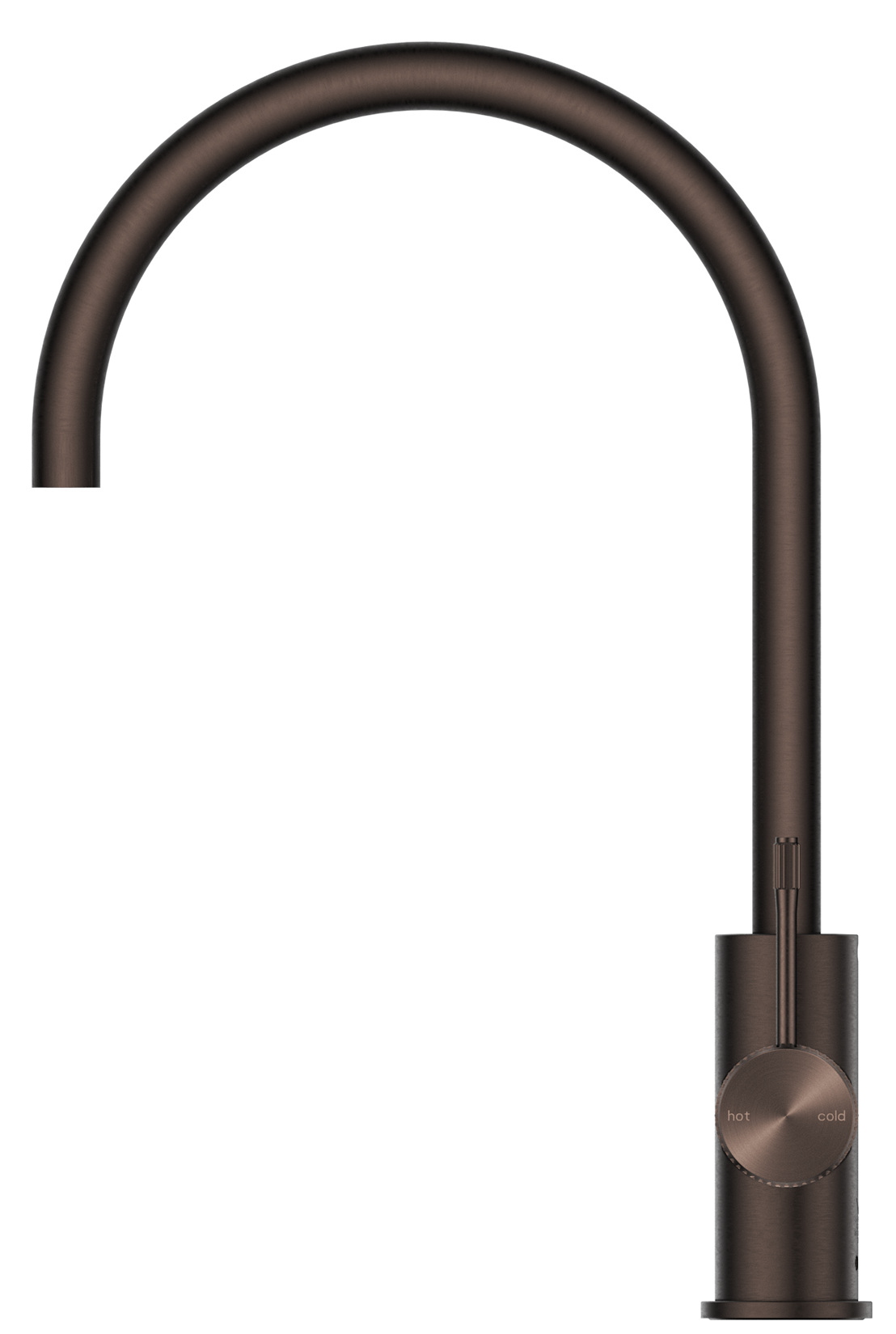 Bella Vista Mica Fluted Gooseneck Sink Mixer