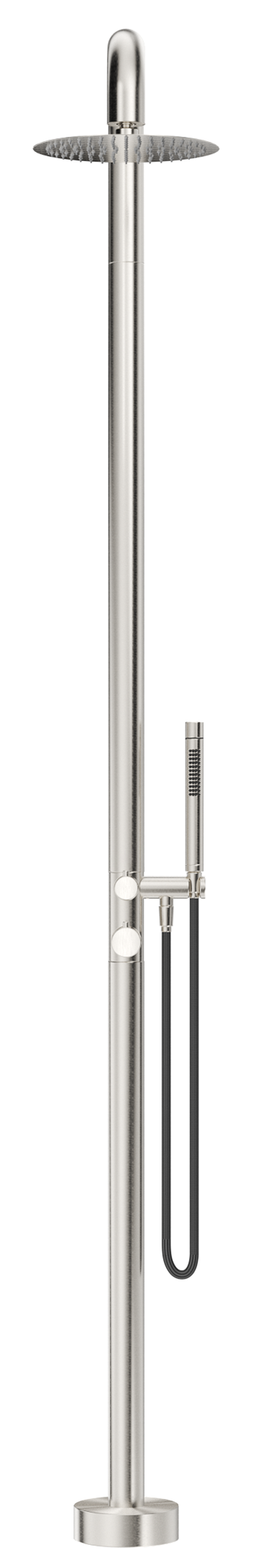 Bella Vista Mica Soft Square Freestanding Outdoor Shower