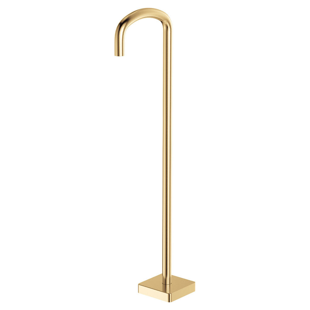 Fienza Tono Floor Mounted Bath Outlet - Urban Brass