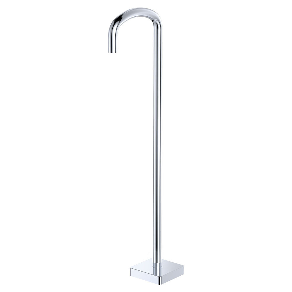 Fienza Tono Floor Mounted Bath Outlet - Chrome