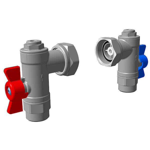 Caroma TMV20 Hot & Cold Isolating Valves (Pair)
