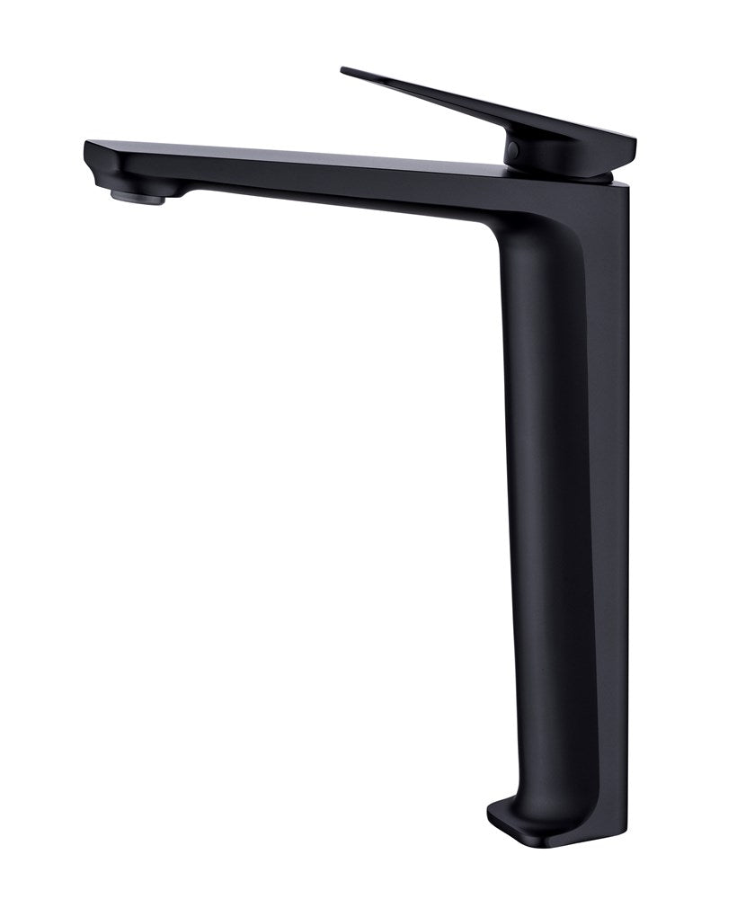 Cavallo Matte Black Tall Basin Mixer