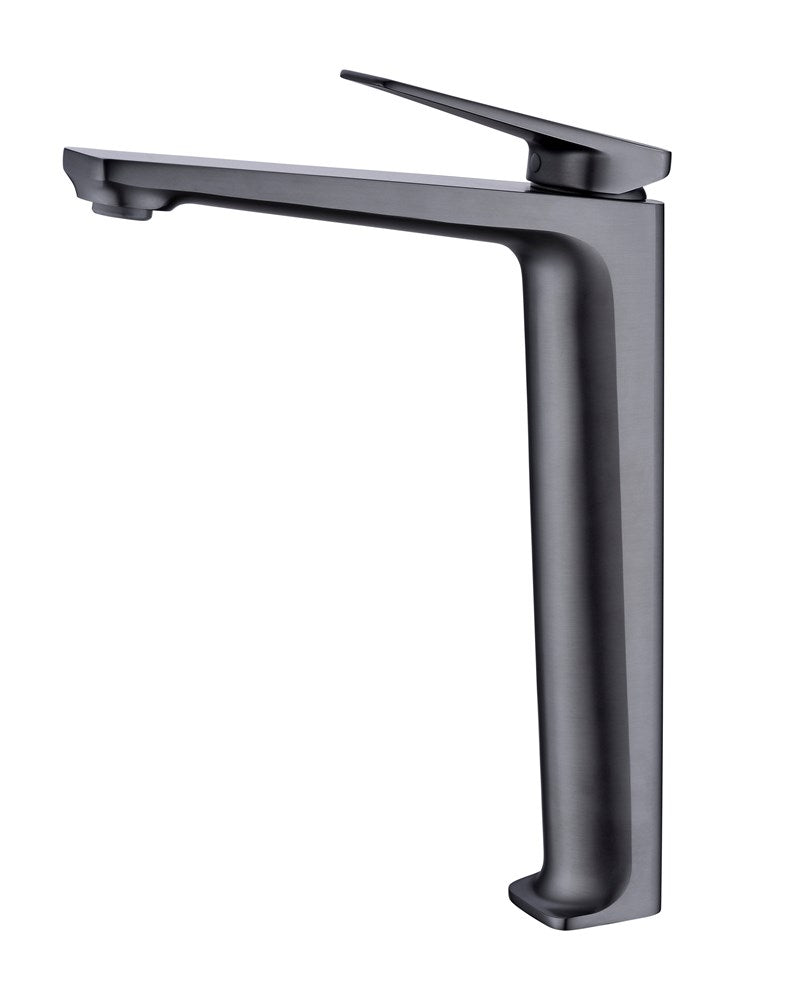 Cavallo Gun Metal Grey Tall Basin Mixer