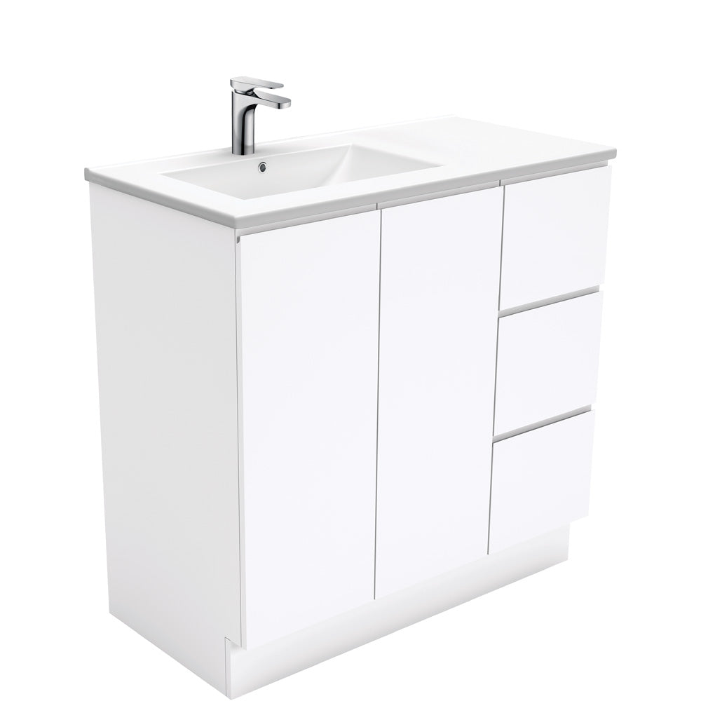 Fienza Dolce Fingerpull Vanity On Kickboard 600 / 750 / 900 / 1200 / 1500 MM