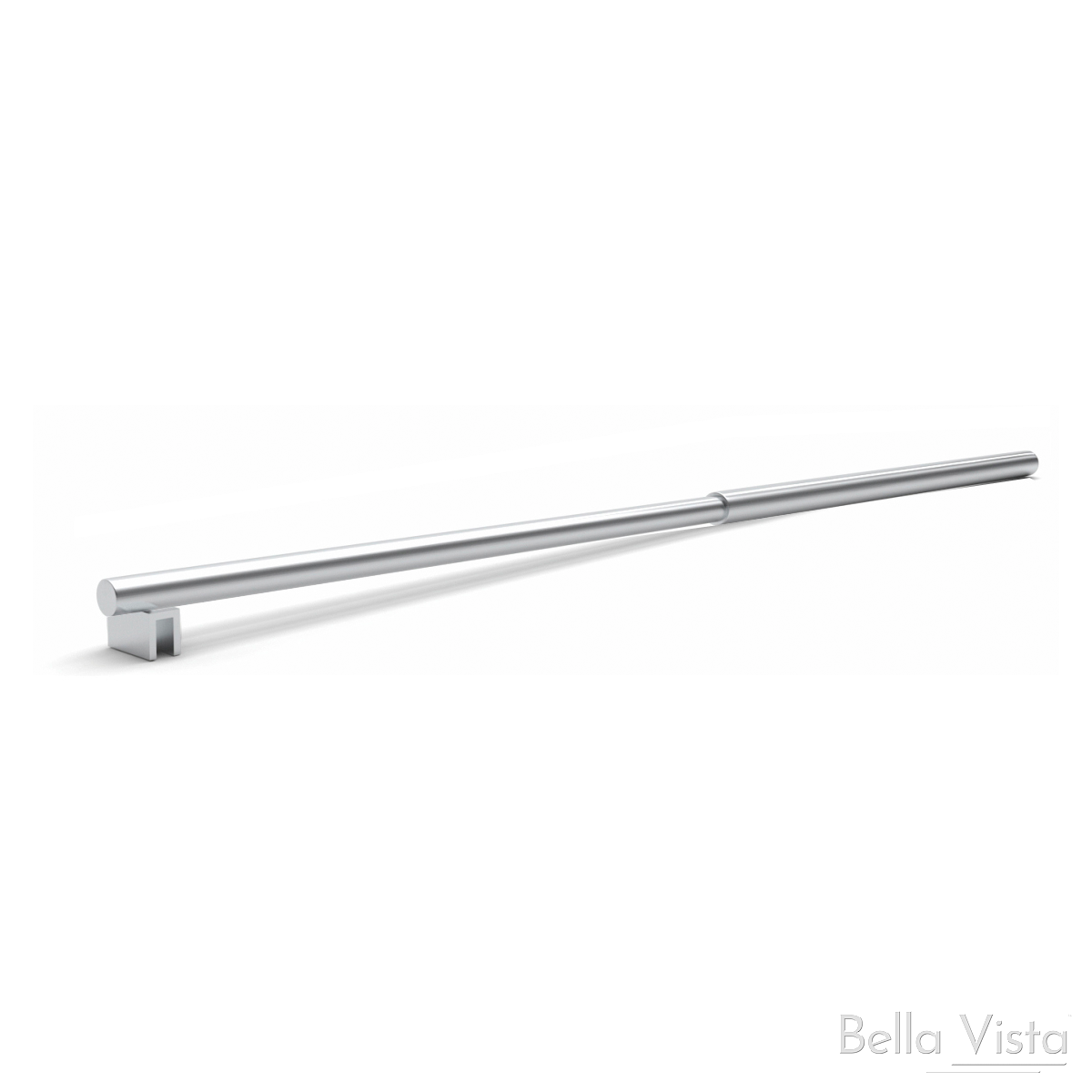 Bella Vista Shower Screen Stabiliser Bar - Round - Telescopic - Chrome