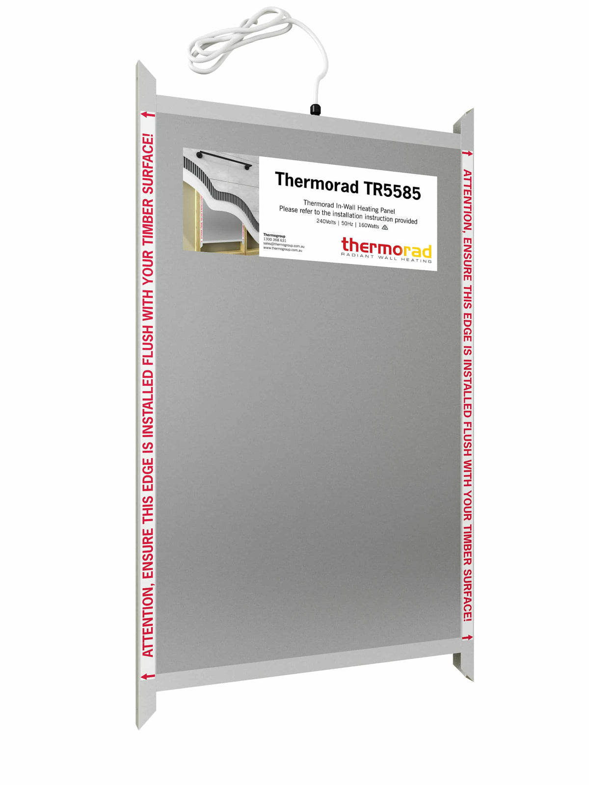 Thermorad Heated Wall Panel - 160W