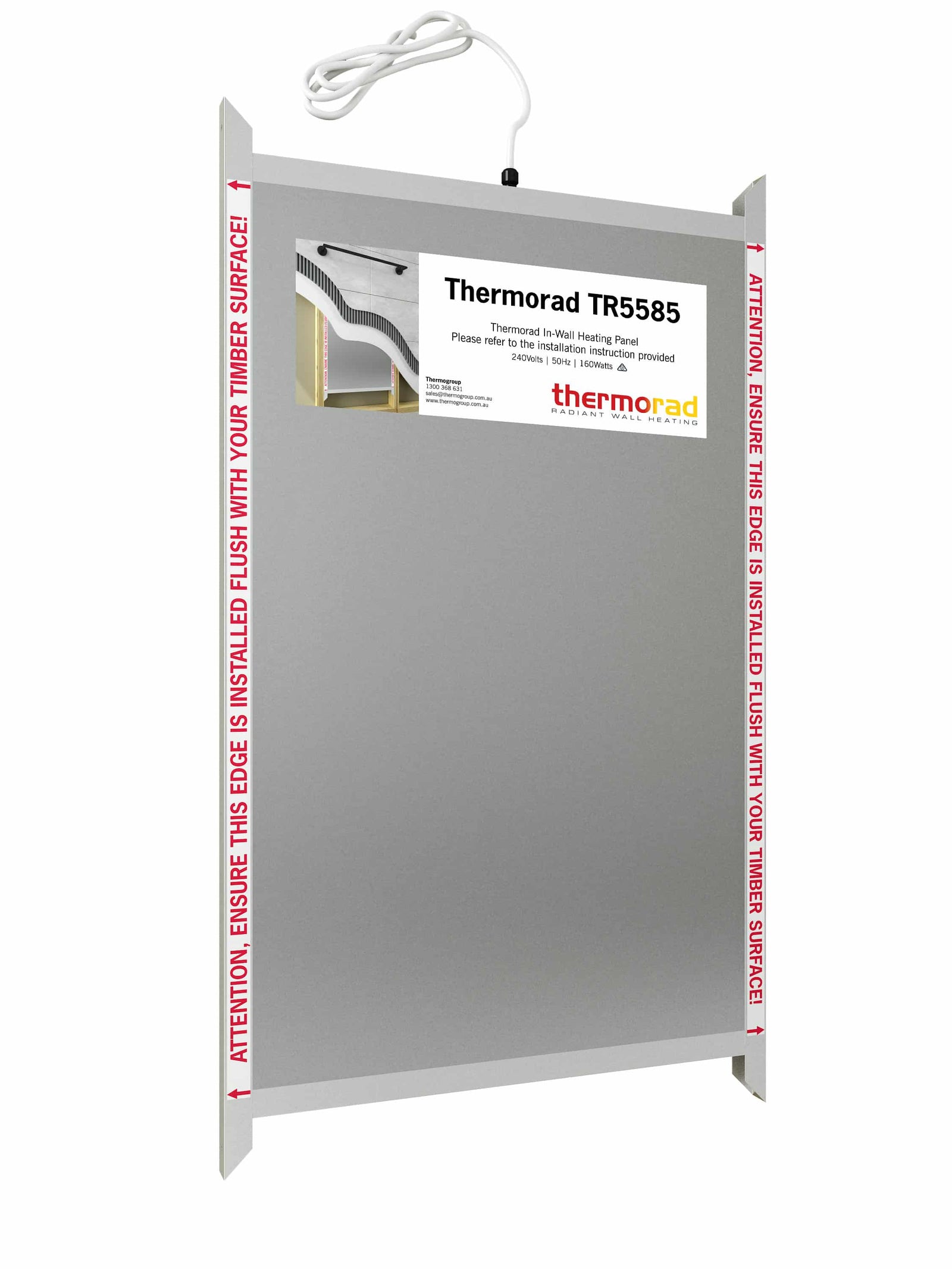 Thermorad Heated Wall Panel - 160W