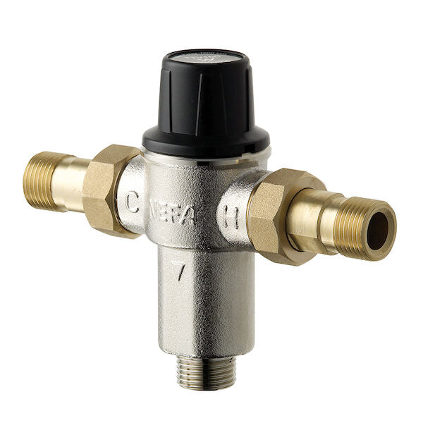 NEFA TEMPERING VALVE15MM W/15MM COMP.NUTS