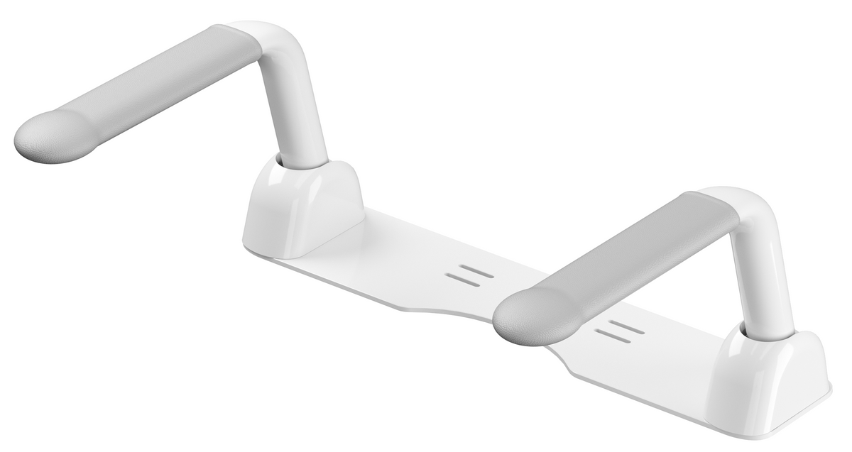 Bella Vista Mica Care Toilet Armrest - White