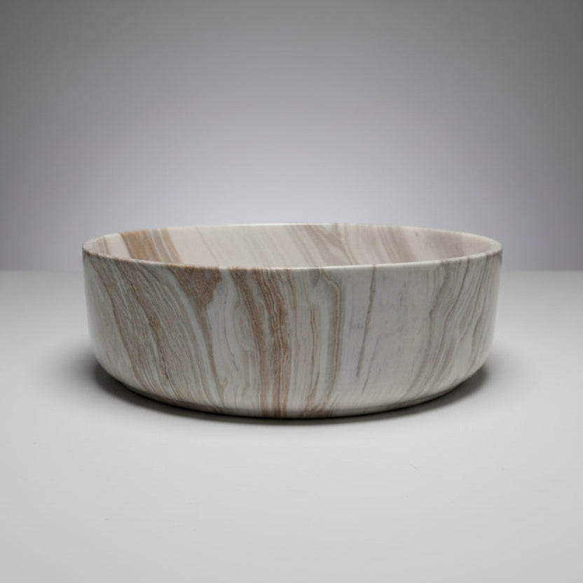 Terra-40 Above Counter Basin – Gloss Stone Marble