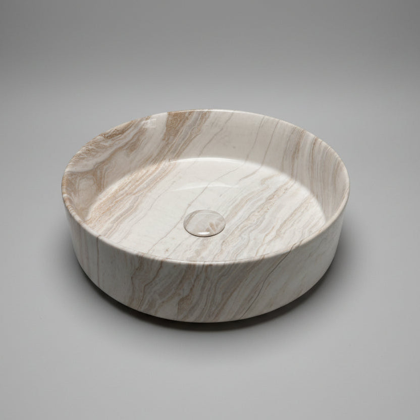 Terra-40 Above Counter Basin – Gloss Stone Marble