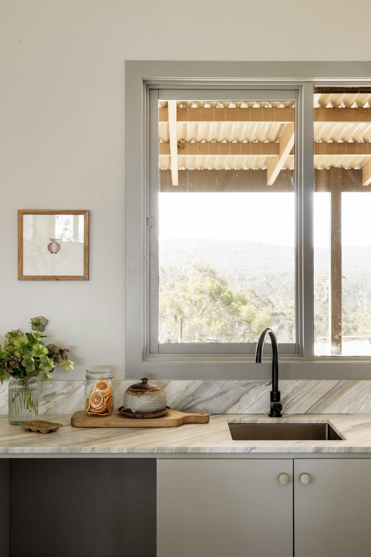 Meir Round Pinless Gooseneck Kitchen Mixer Tap
