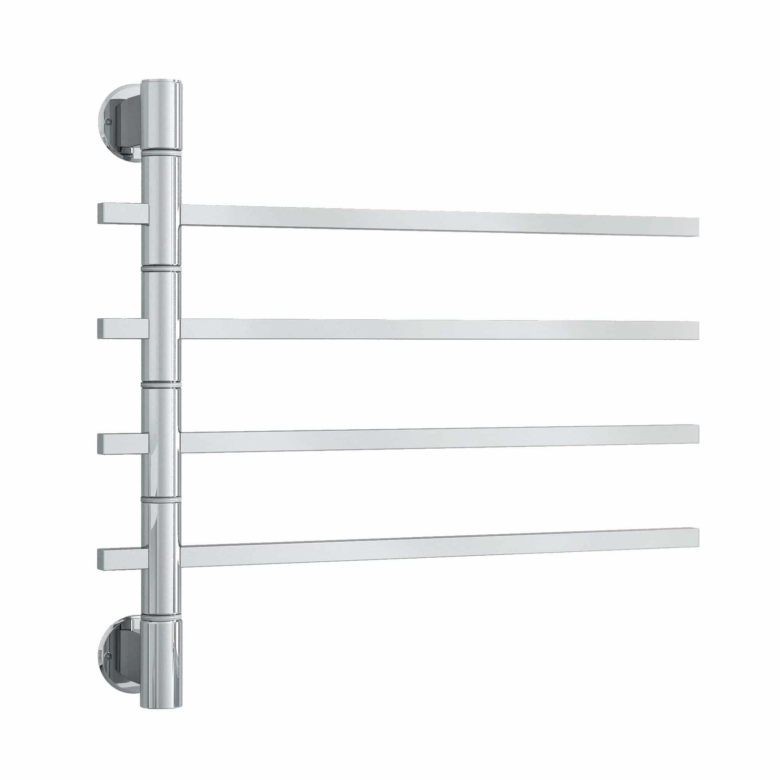 Thermorail Non-Heated Swivel, Straight/Square 4Bars