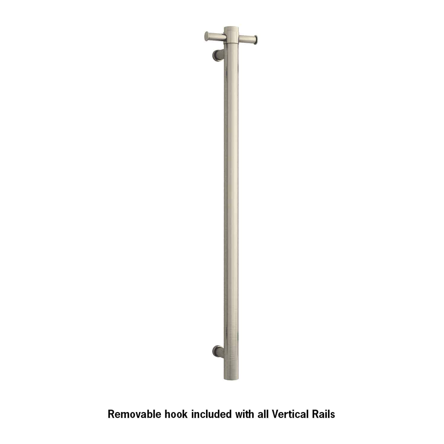 Thermorail Straight/Round 12Volt Vertical Bar With Optional Hook