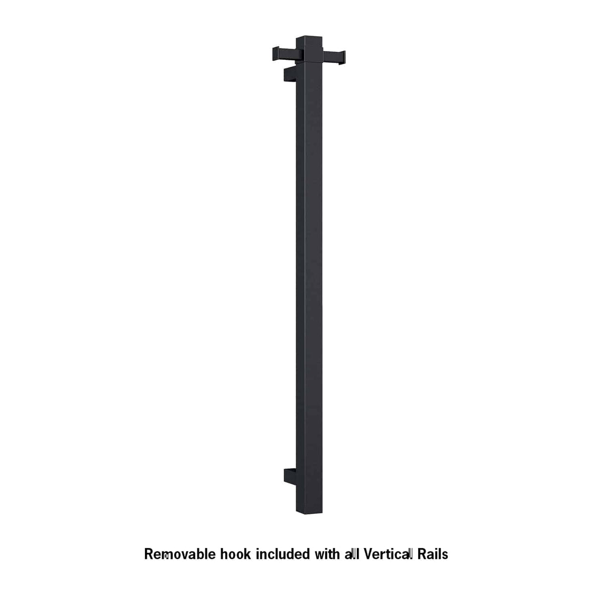 Thermorail Square 12Volt Vertical Bar With Optional Hook