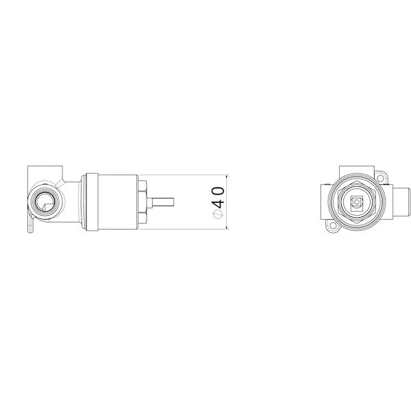 Methven Universal In-wall Body Shower Mixer AU