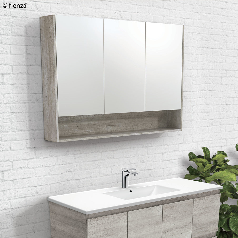 Fienza Mirror Cabinet with Display Shelf