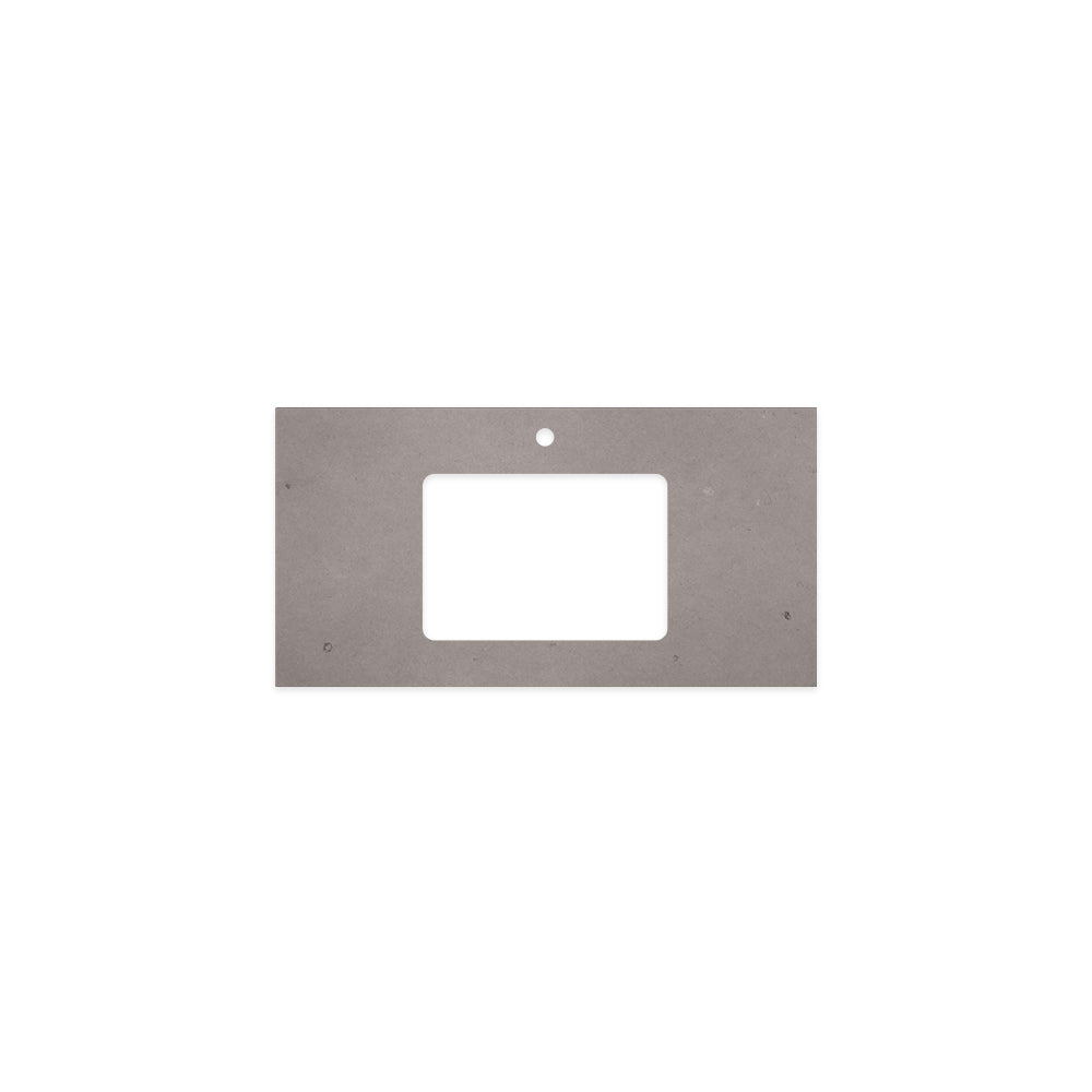 Fienza - Silica Free Stone Top, Rectangular Full Depth - Single Undermount