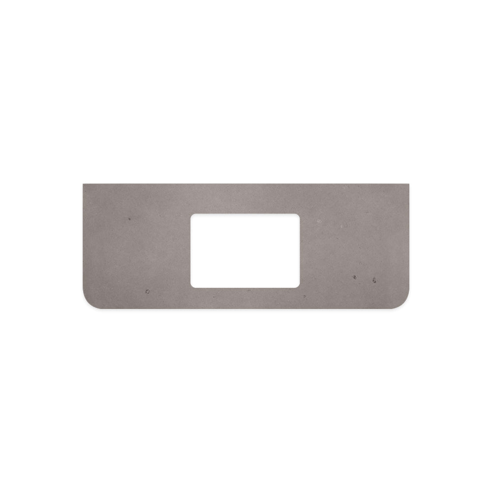 Fienza - Silica Free Stone Top, Curved Full Depth - Single Undermount