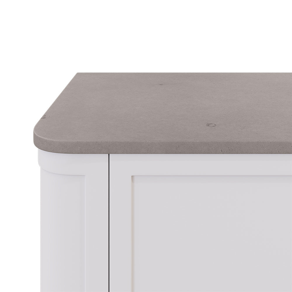 Fienza - Silica Free Stone Top, Curved Full Depth