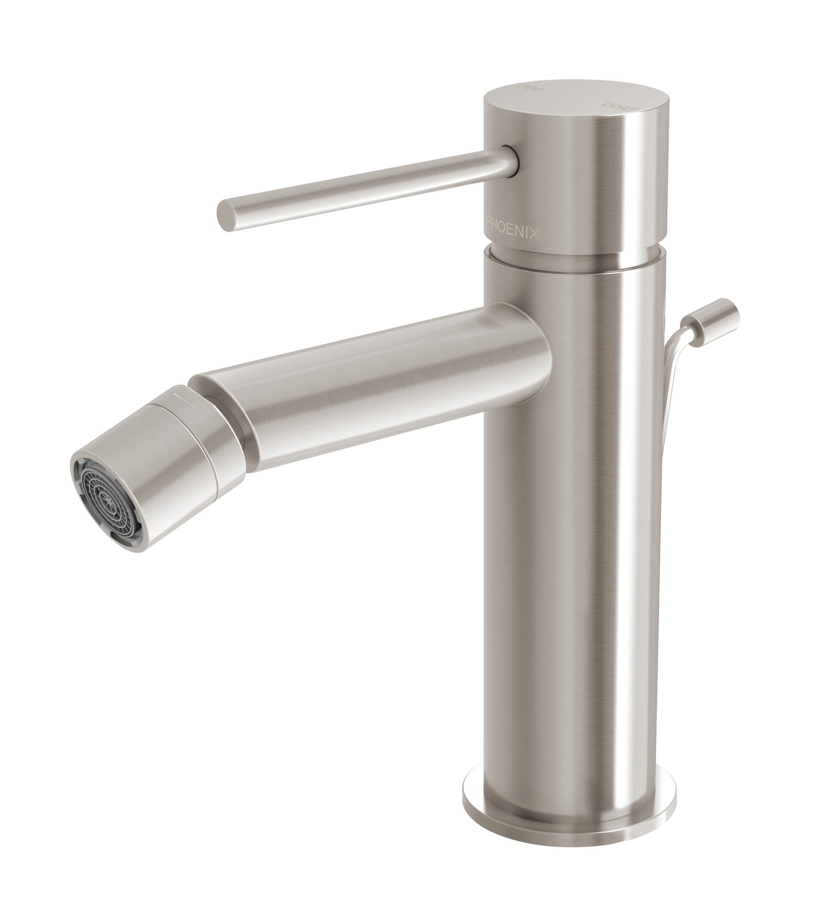 Phoenix Vivid Slimline Bidet Mixer with Pop-Up Waste
