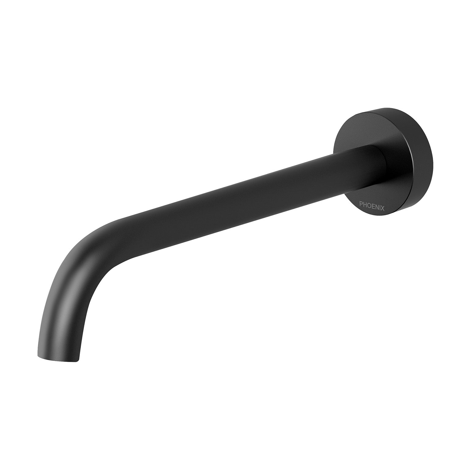 Phoenix Vivid Slimline Wall Bath Outlet 230mm Curved – Lead Free