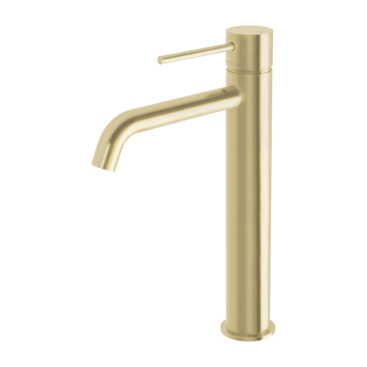 Phoenix Vivid Slimline Vessel Mixer Curved Outlet – Lead Free