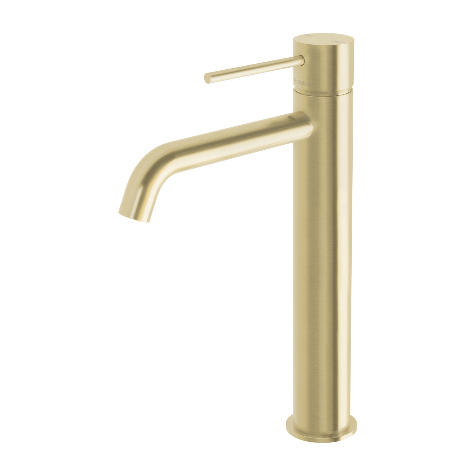 Phoenix Vivid Slimline Vessel Mixer Curved Outlet – Lead Free
