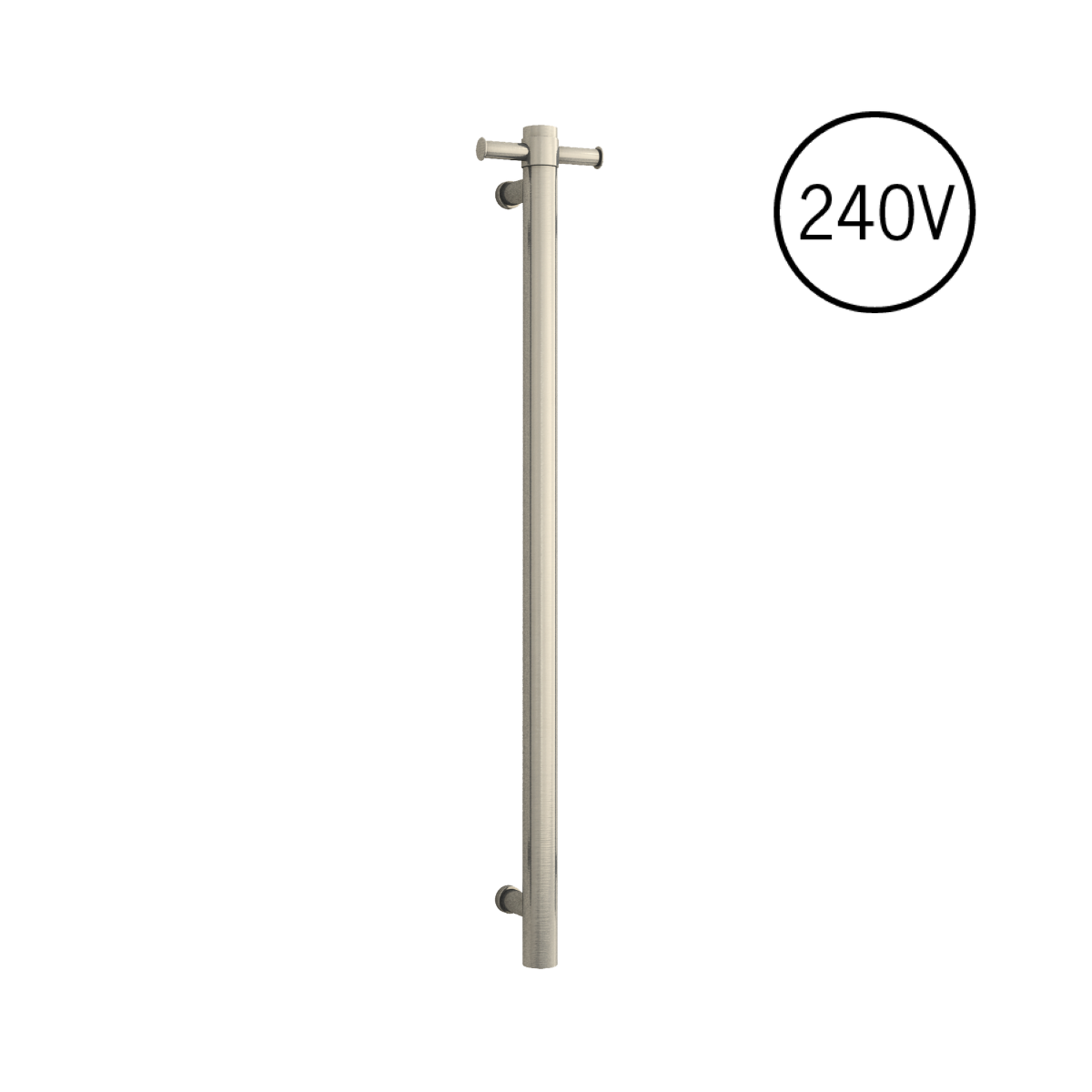 Thermorail Straight/Round 240Volt Vertical Bar With Optional Hook