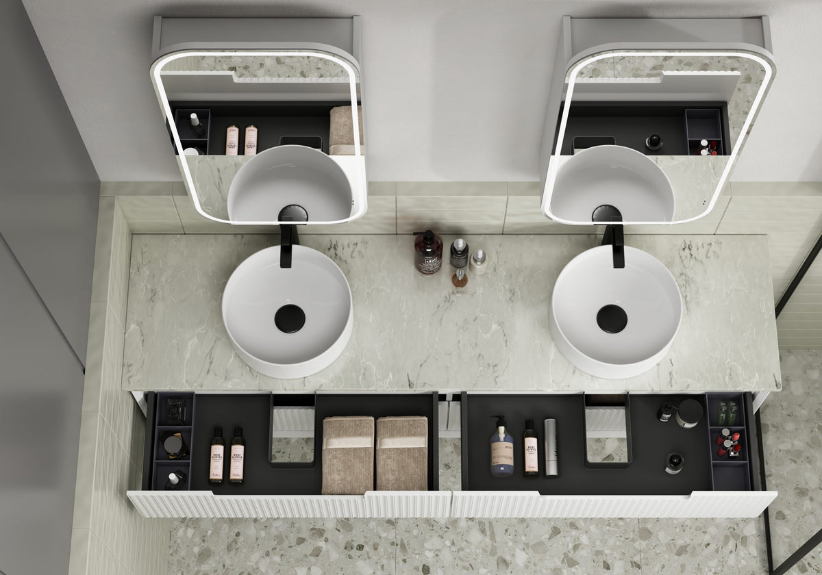 Aulic Vienna LED Shaving Cabinet