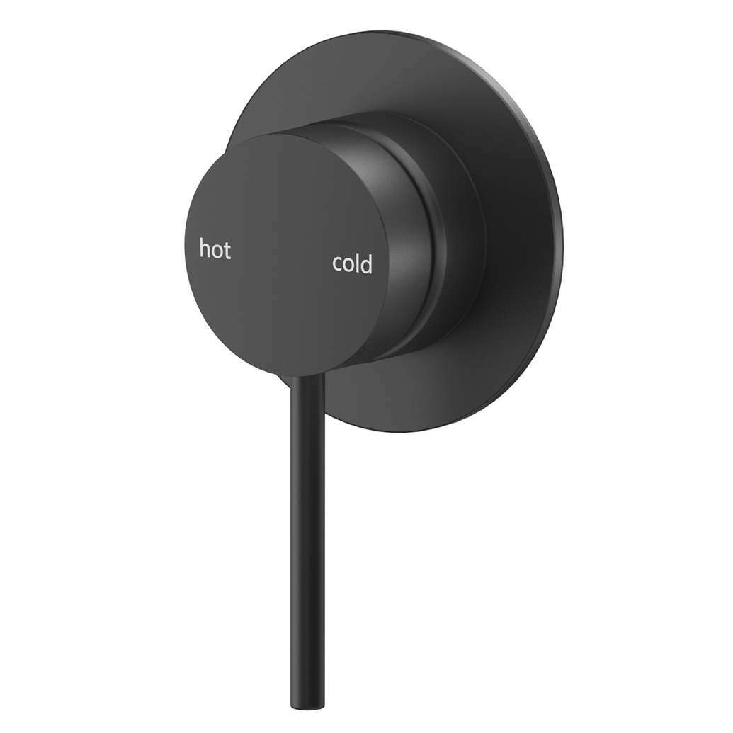 Bella Vista Mica Shower Mixer - TRIM KIT ONLY - Black